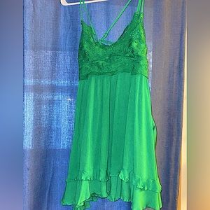 Green Dry Goods dress